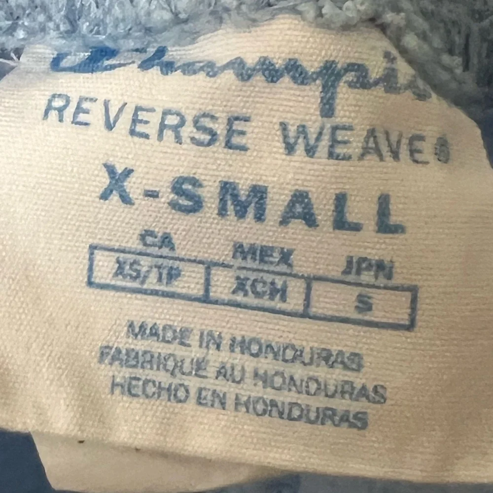 Baby blue Champion reverse weave sweatpants - Picture 3 of 3